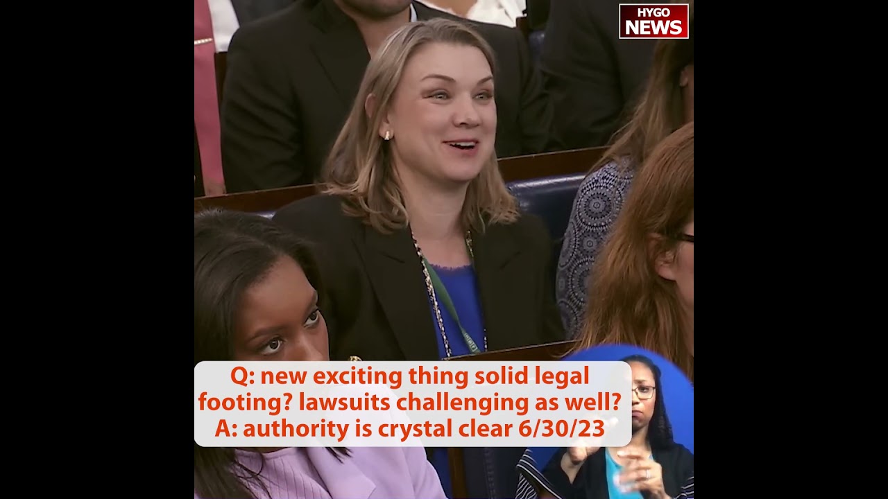 Q: new exciting thing solid legal footing? lawsuits challenging as well? A: authority crystal clear