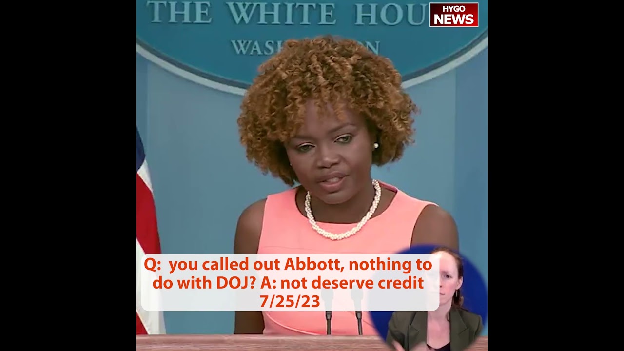 Q: you called out Abbott, nothing to do with DOJ? A: not deserve credit