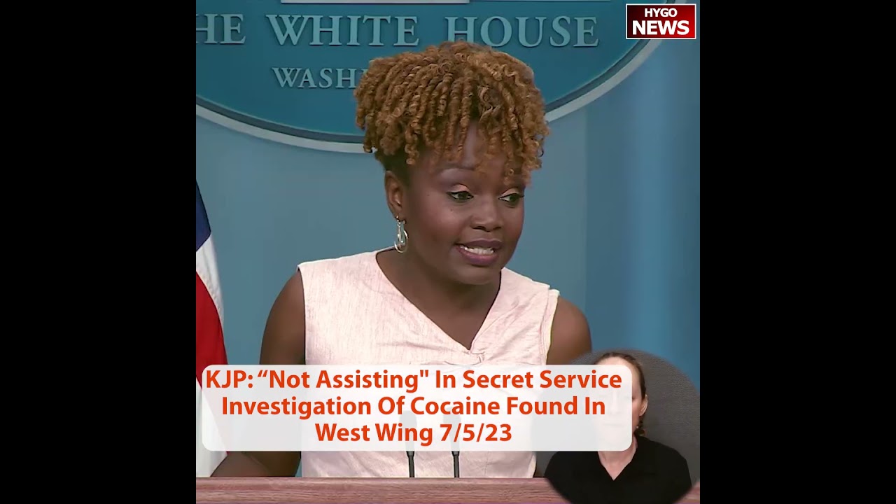 KJP: “Not Assisting” In Secret Service Investigation Of Cocaine Found In West Wing