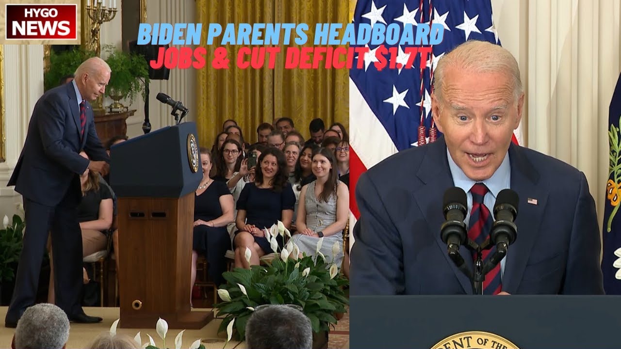 Biden Story Parents Headboard Against Wall, Fix Microphone Loud Feedback, Jobs & Cut Deficit $1.7T