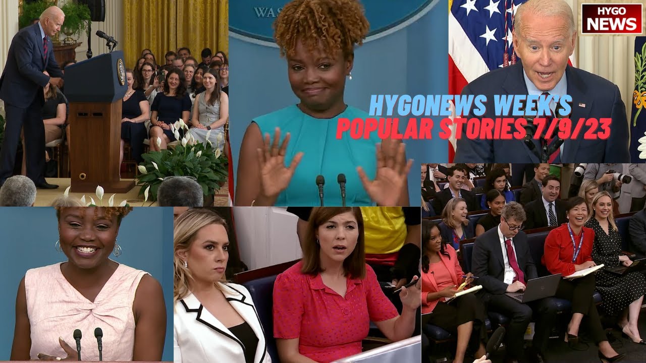 HYGONews Week’s Most Popular Stories 7/9/23, Bidenomics , Dodges Questions Refer To Secret Service