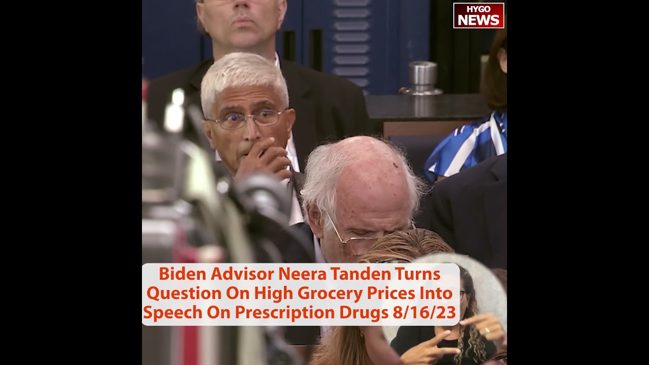 Biden Advisor Neera Tanden Turns Question On High Grocery Prices Into Prescription Drugs