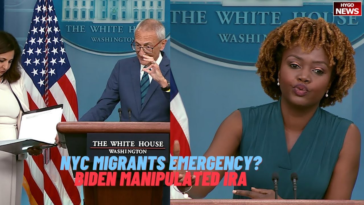 KJP State Of Emergency Over NYC Migrants? Manchin: Biden manipulated IRA; student loan payments