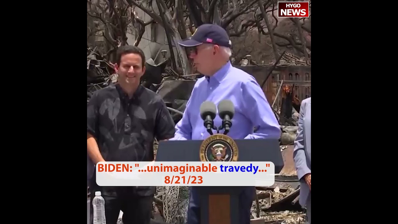 Biden distracted by a dog , unimaginable travedy, fire cannot reach its roots