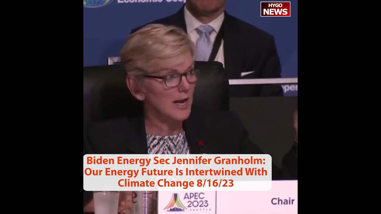 Biden Energy Secretary Jennifer Granholm: Our Energy Future Is Intertwined With Climate Change