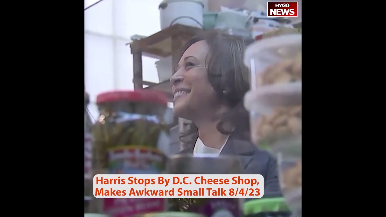 Kamala Harris Stops By D.C. Cheese Shop, Makes Awkward Small Talk