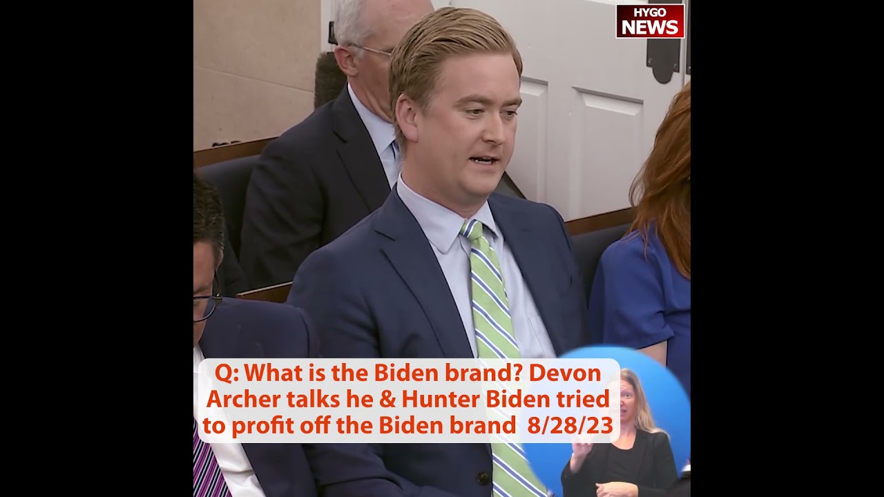 Q: What is the Biden brand? Devon Archer talks he & Hunter Biden tried to profit off the Biden brand