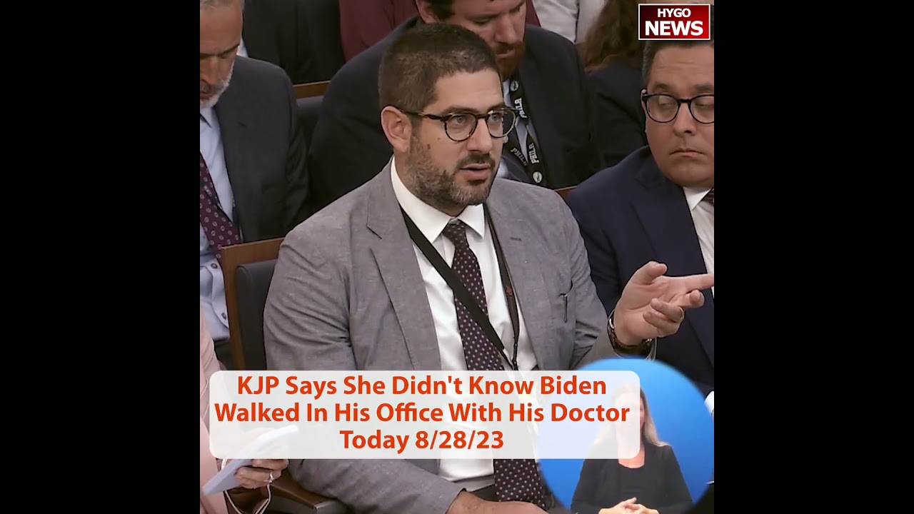 KJP Says She Didn’t Know Biden Walked In His Office With His Doctor Today