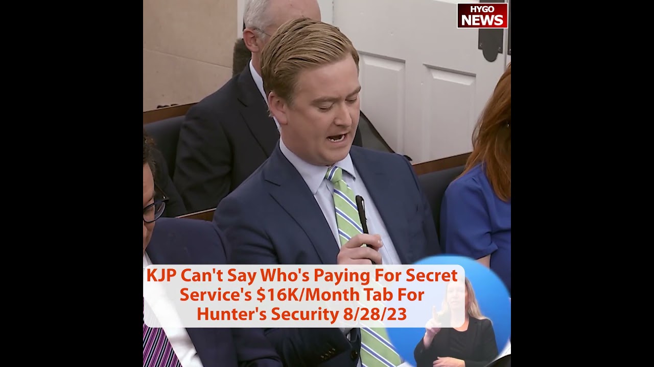 KJP Can’t Say Who’s Paying for Secret Service’s $16,000 Per Month Malibu Home For Hunter’s Security