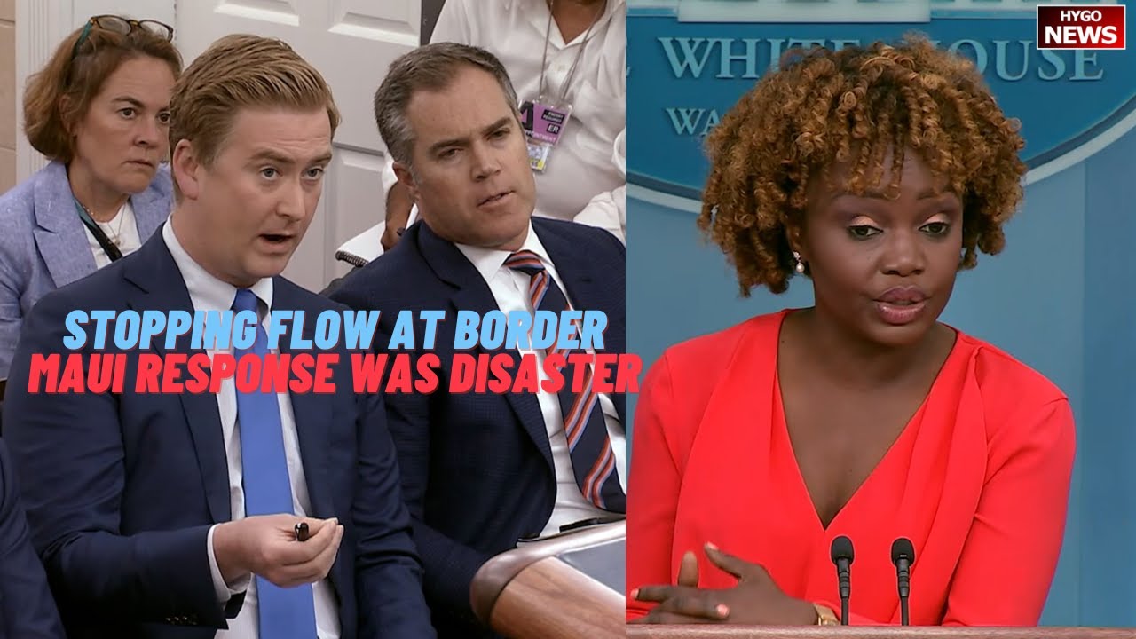 KJP “Stopping Flow At The Border”, “Disagrees” Lack Of Maui Response Was Total Disaster