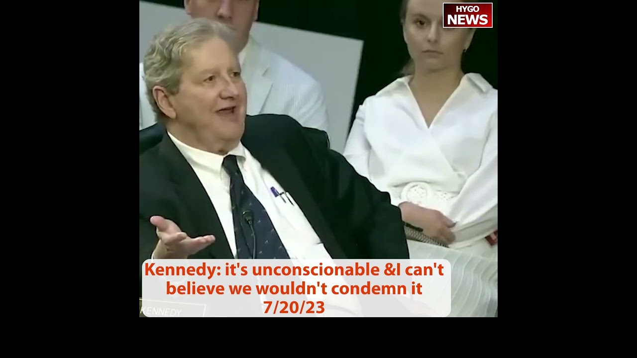 Kennedy: it’s unconscionable &I can’t believe we wouldn’t condemn it