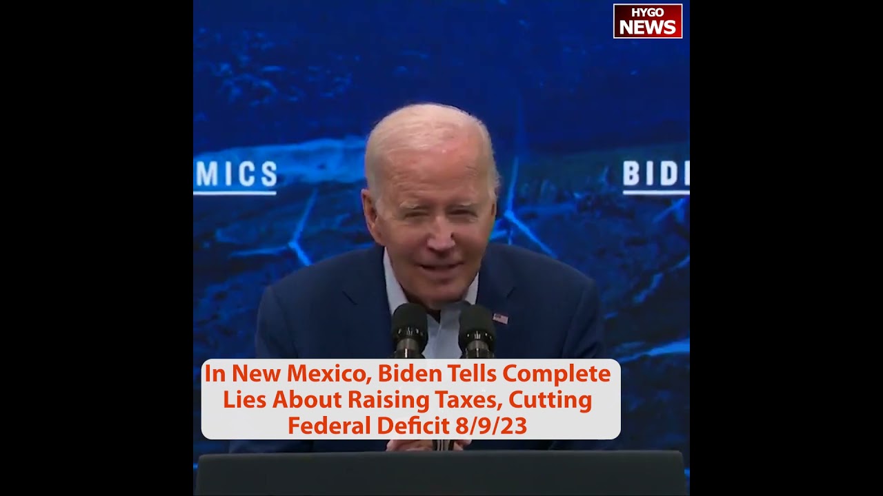 Biden VS. TELEPROMPTER Biden Struggles To Read Company’s Name From His Giant Teleprompter