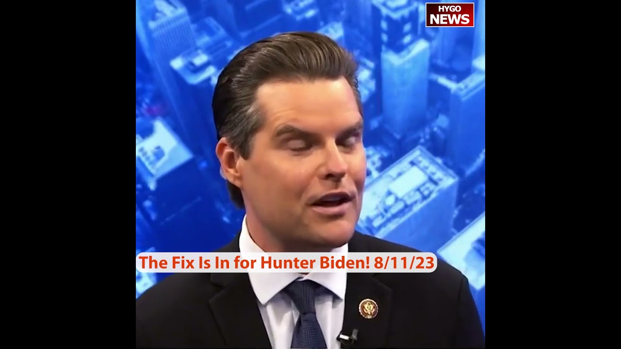 Matt Gaetz: impeachment & David Weiss Being Named Special Counsel in Hunter Biden Probe