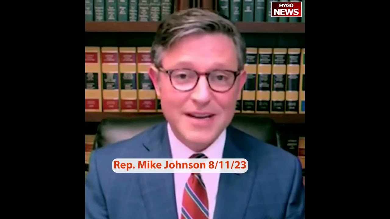 Rep. Mike Johnson: impeachment & David Weiss Being Named Special Counsel in Hunter Biden Probe