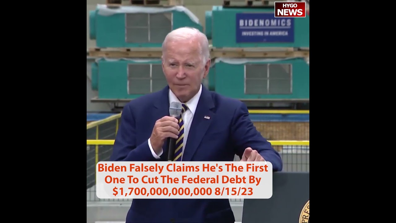 Biden Once Again Repeats He Hasn’t Raised Taxes, He Already Has Done! Biden Claims He’s First One