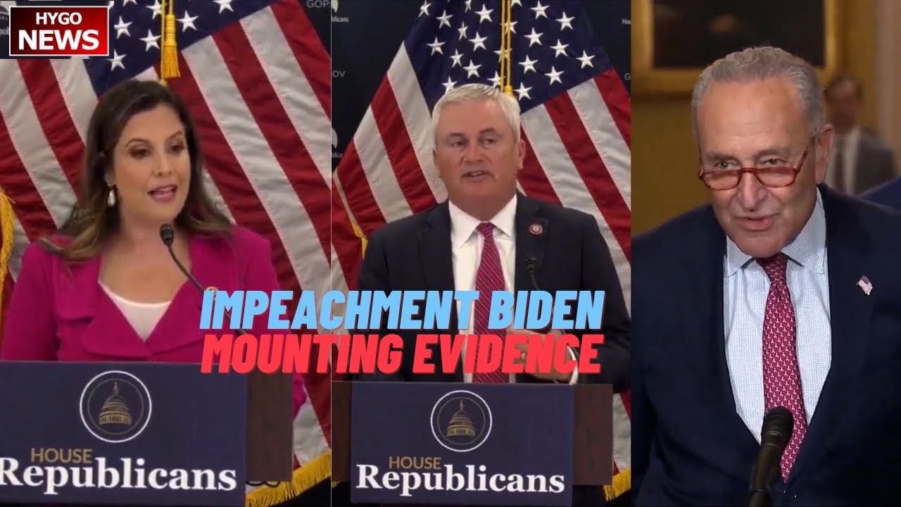 Stefanik & Comer On Impeachment Into Biden Mounting Evidence, Scott Perry & Chuck Schumer