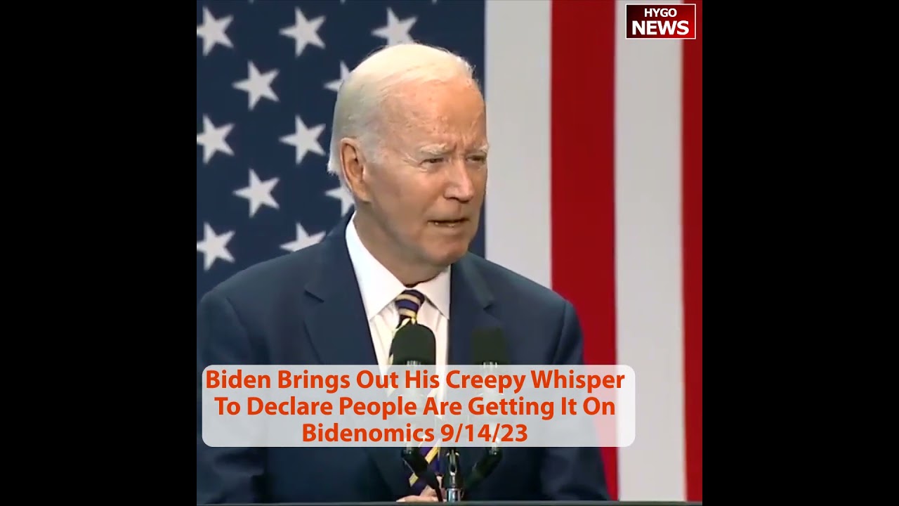 Biden To Gov. Moore Your Biceps Are A Little Small; Joe Biden Brings Out His Creepy Whisper