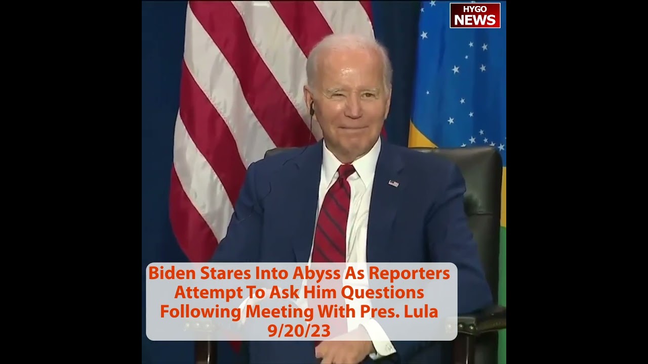 Biden Stares Into Abyss As Reporters Attempt To Ask Him Questions Following Meeting With Pres. Lula