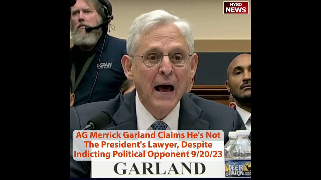 Garland Claims Not The President’s Lawyer, No One That I Know Spoken To Biden Admin About Hunter