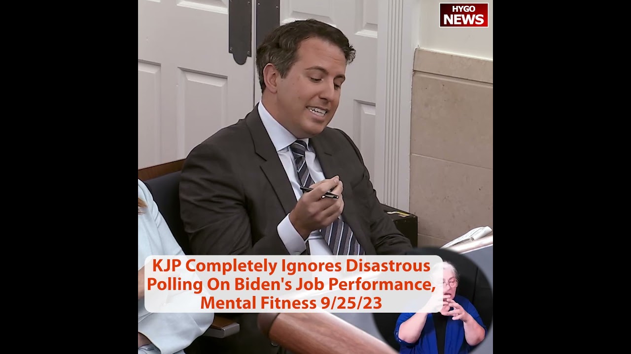 KJP Completely Ignores Disastrous Polling On Biden’s Job Performance, Mental Fitness