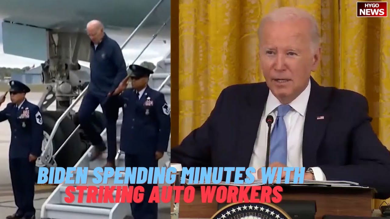 Biden Spending Minutes With Striking Auto Workers, Confused; $40B Pacific Island Grant