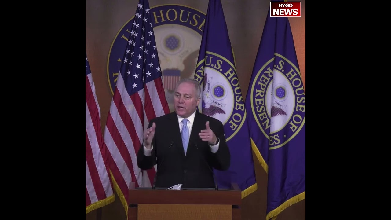 Steve Scalise Update on Cancer, 4 Bills fund 75% government, Border Must Be Secured