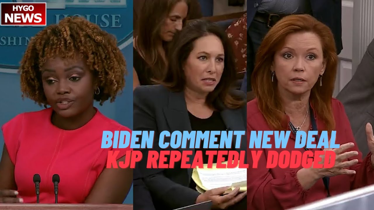 KJP repeatedly dodged Biden’s comment new deal with McCarthy, Chaos Ensues; Matt Gaetz