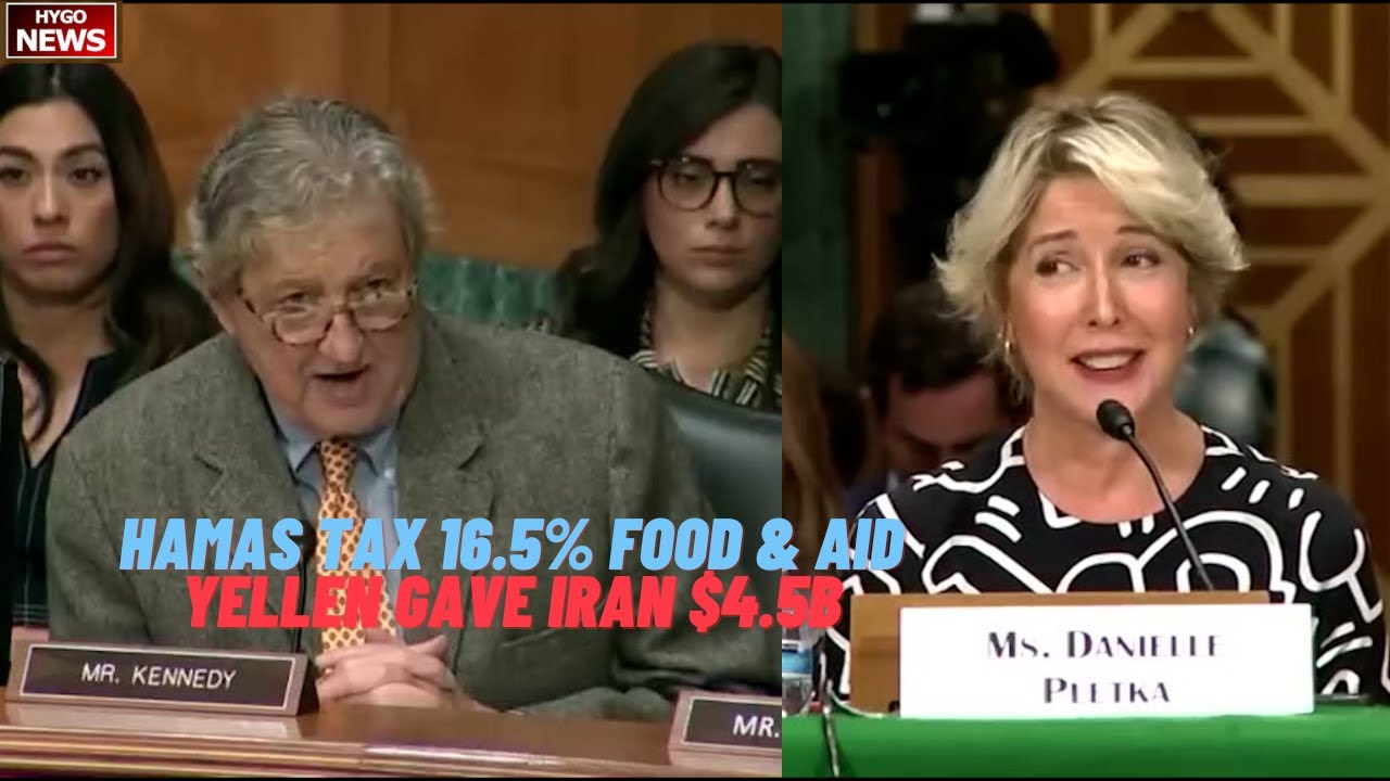 Hamas tax 16.5% food & Aid; Yellen gave Iran $4.5B; Cut off Iran, Hamas already in Biden’s hands