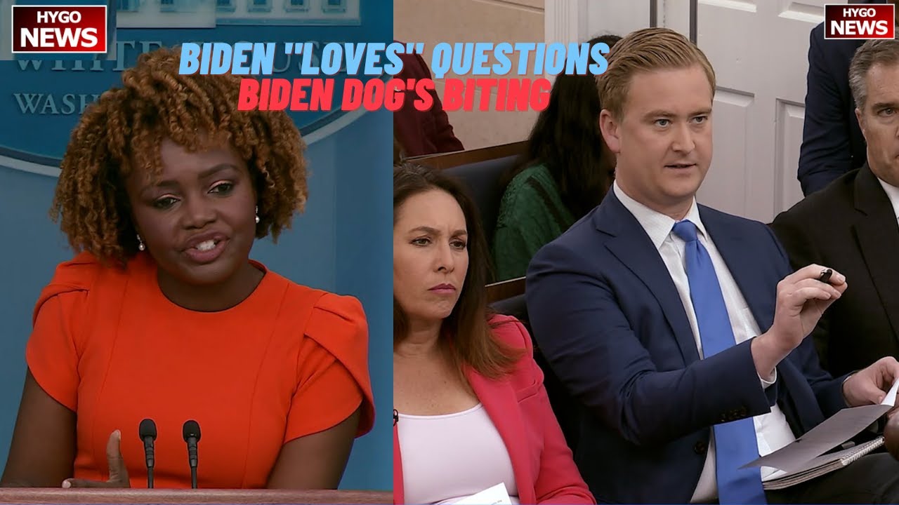 KJP: Biden “Loves” Taking Questions, Refuses To Weigh In On Biden Dog, Ready To Work With Anyone