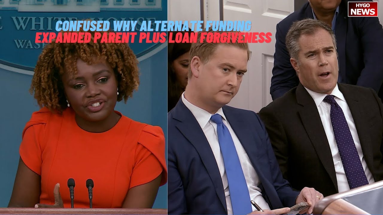 Q: I’m confused why alternate funding? Blacks More: Expanded Parent PLUS student loan Forgiveness?