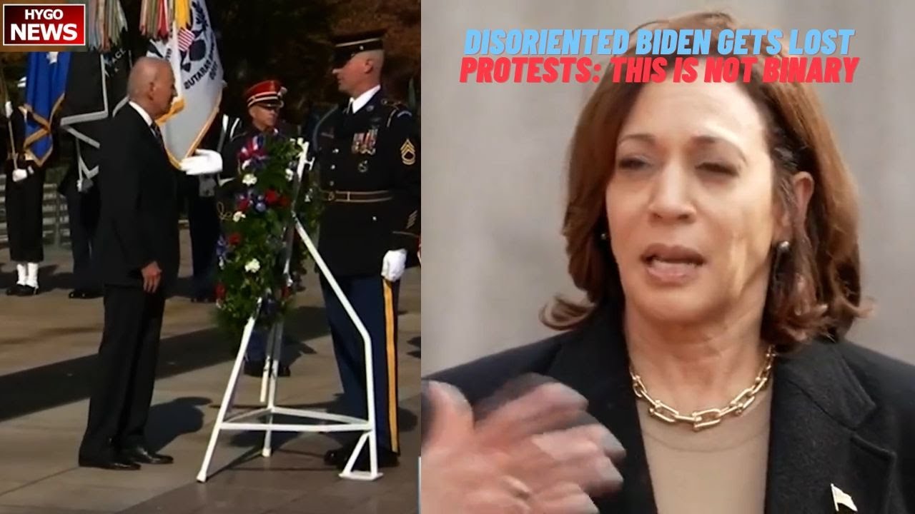 Disoriented Biden Gets Lost Again; Harris on protests: this is not binary; Biden low Polls