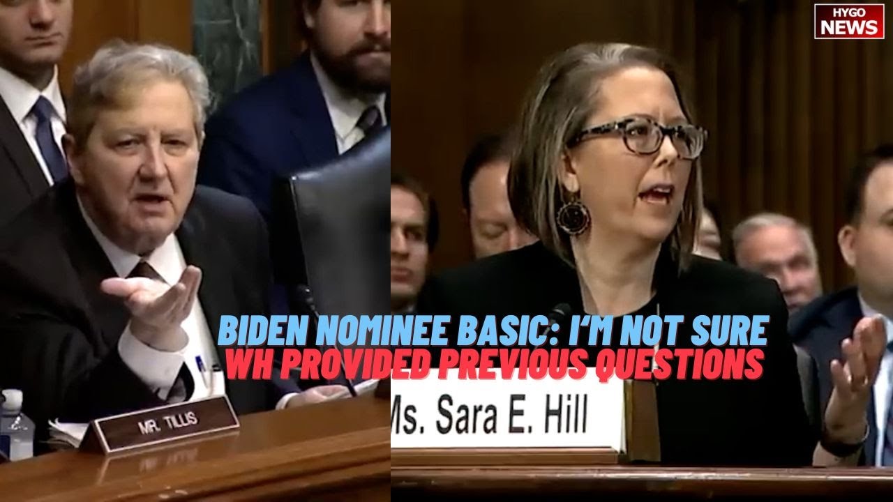 Biden judicial nominee stumped by basic: ‘I’m not sure’; White House provided previous questions