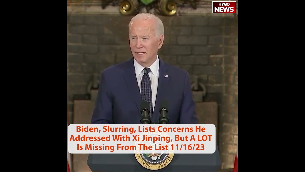 Biden Abruptly Ends Press Conference, Shouts, Mumbles, Shuffles Away; I’m Embarrassed