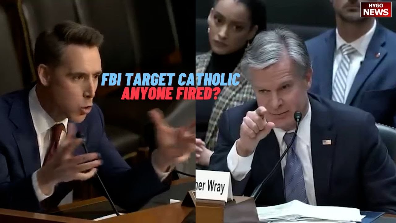 FBI Memo Target Catholic Churches & Choirs: Dir Chris Wray Refuses To Answer Anyone Fired