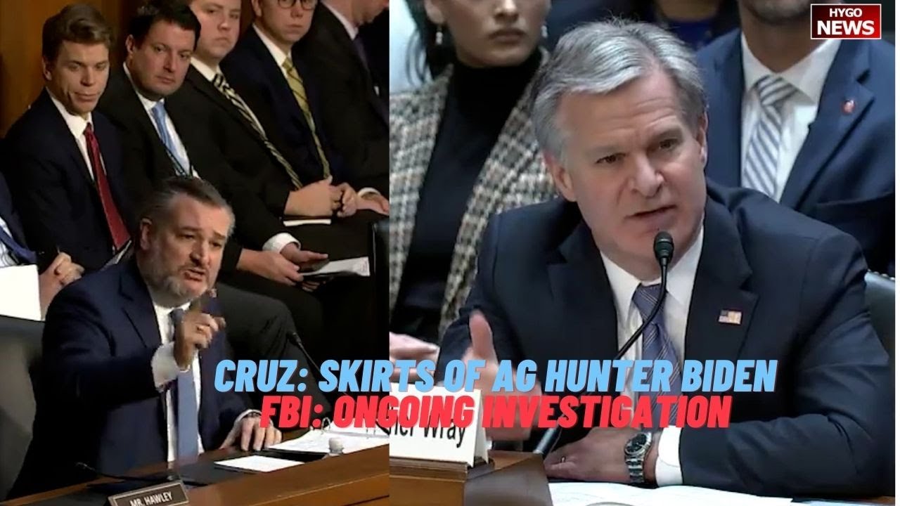 Cruz: Hiding Behind the Skirts of AG on Hunter Biden; FBI Dir Wray: ongoing investigation