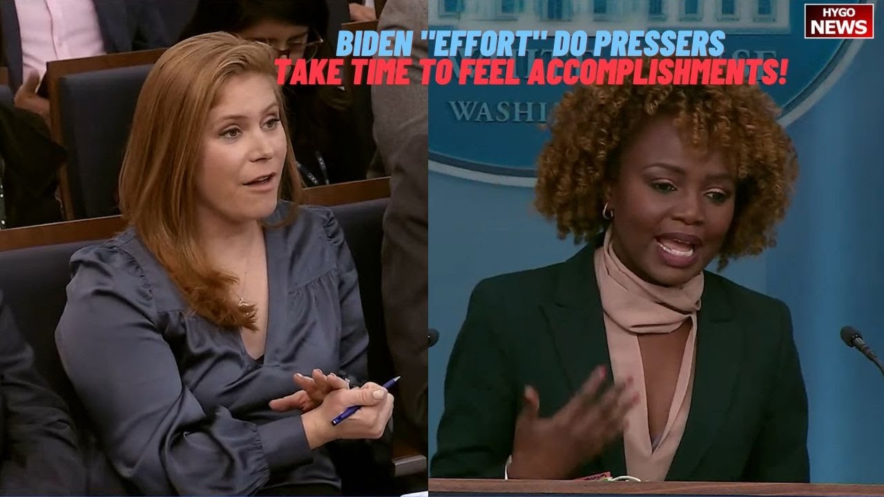 KJP: Biden Makes An “Effort” To Do Pressers, Take Time To Feel Accomplishments! 29M+ jobs created