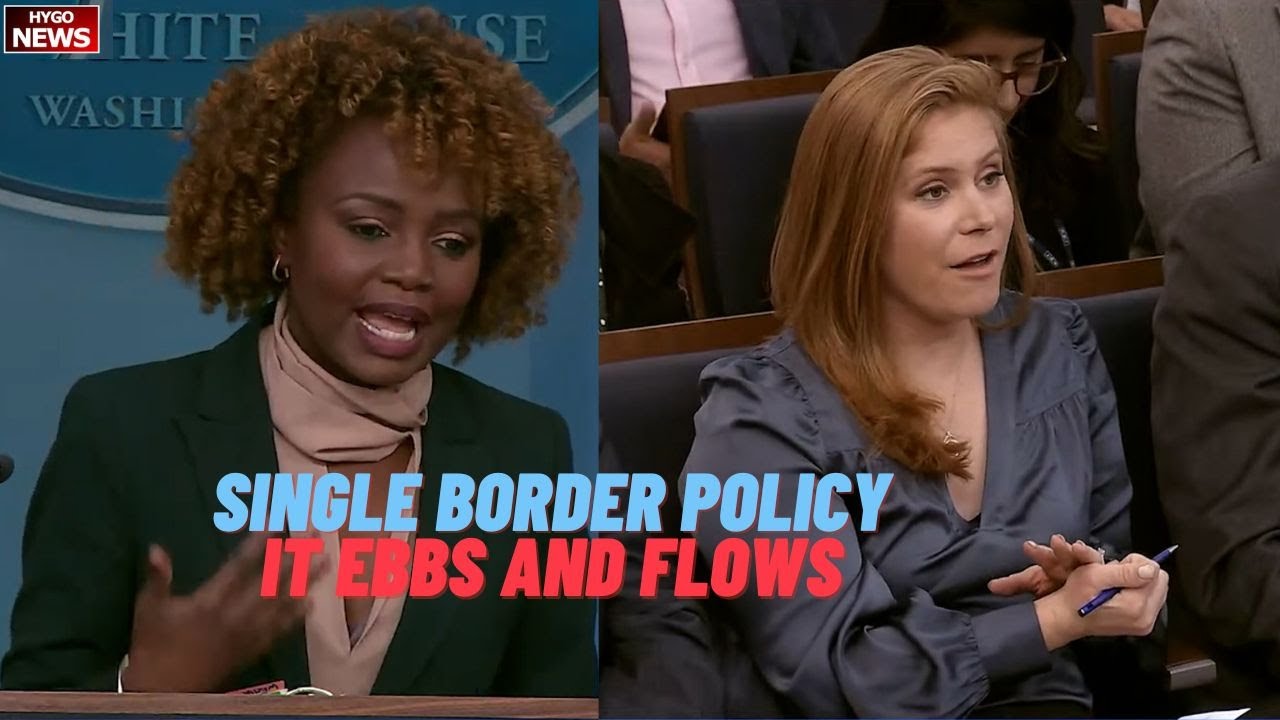 KJP Unable to Articulate ONE SINGLE Border POLICY, “It Ebbs And Flows”