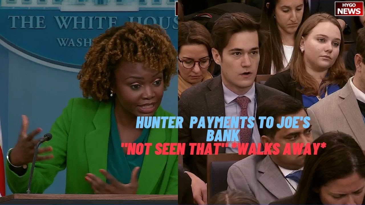 KJP Walks Out Hunter Payments To Joe’s Bank Account? Additional election monitors in swing states?