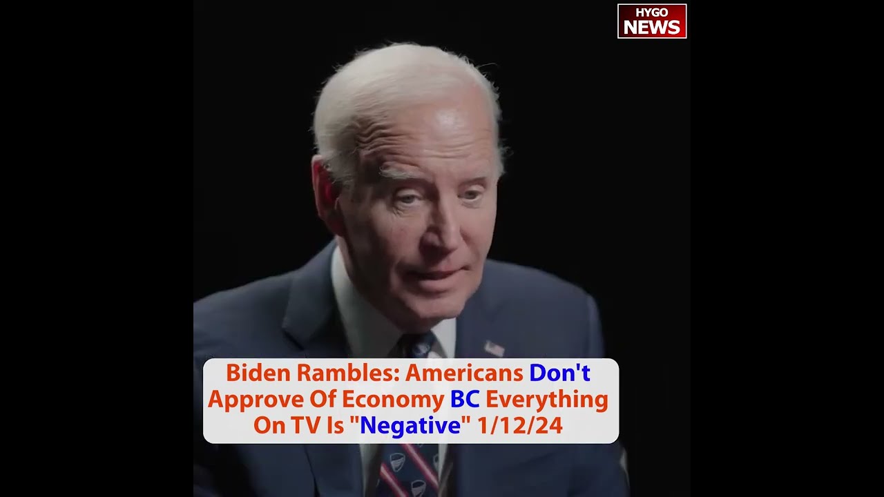 Biden: No Approve BC Everything On TV Is Negative; VHarris To Schoolers: It’s Called Air Force Two!