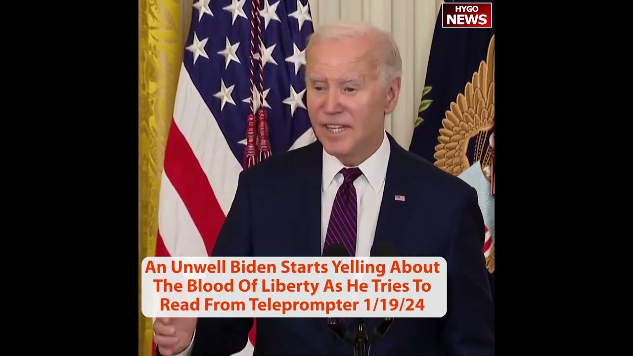 Unwell Biden Yelling, Heavily Slurring Buttigieg Boot-ey-Judge, Rambling Underwater Railroads