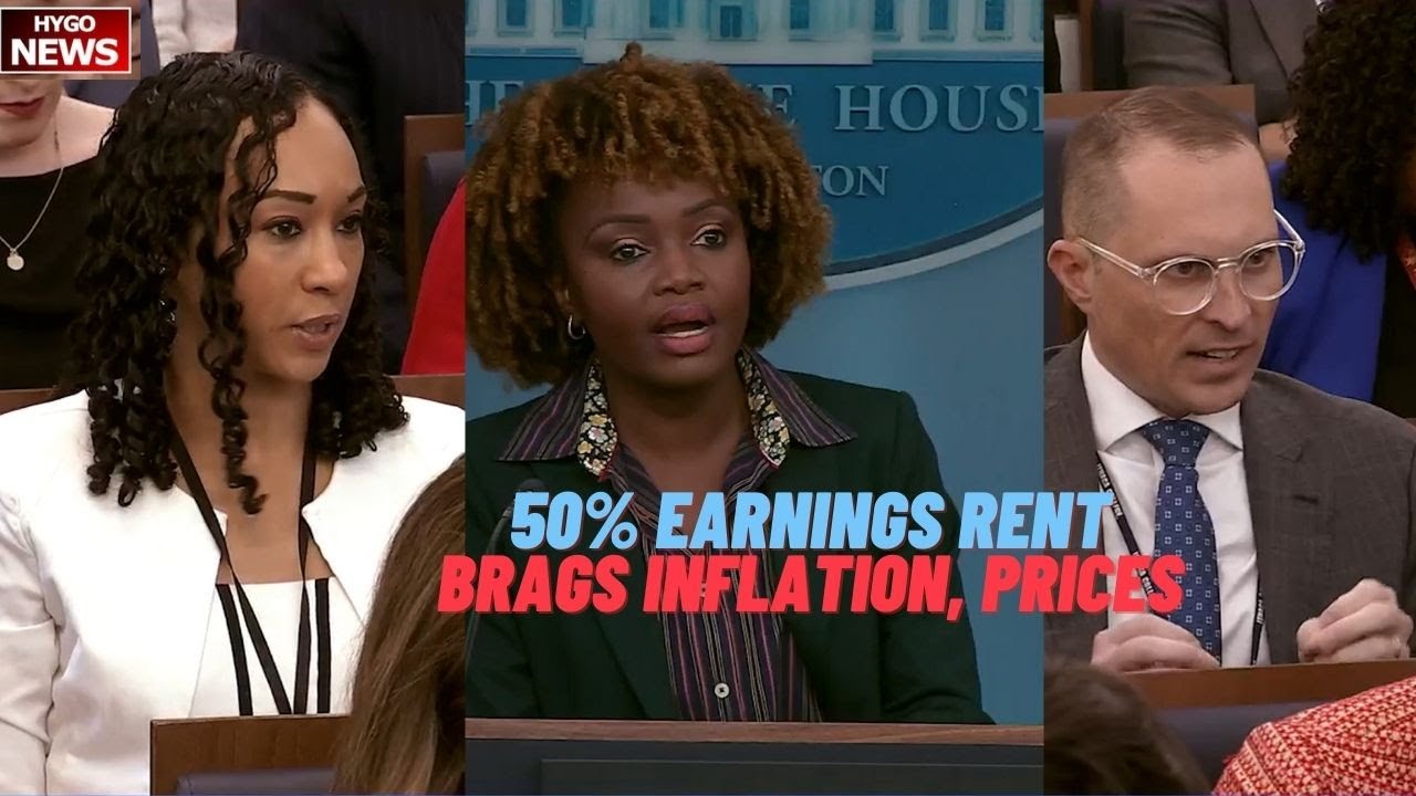 Q: Black & Latino 50% earnings on rent A: Blame Republicans to take action; Brags Inflation, Prices