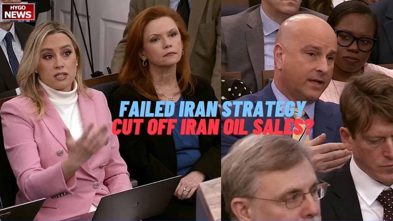 Q: failed Iran strategy obviously didn’t work, election polling, cut off Iran oil sales?