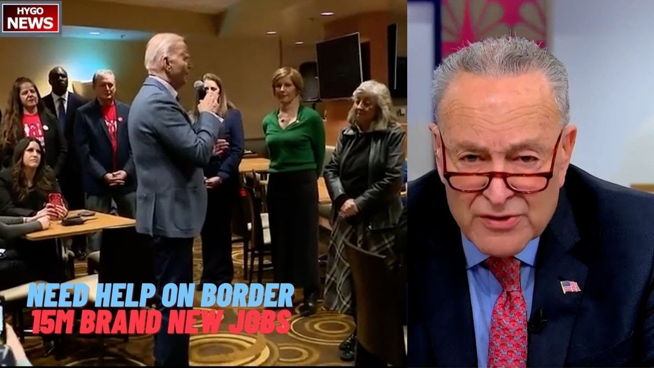 Biden Says “We Need Help On The Border”, created 15M brand new jobs, Inflation