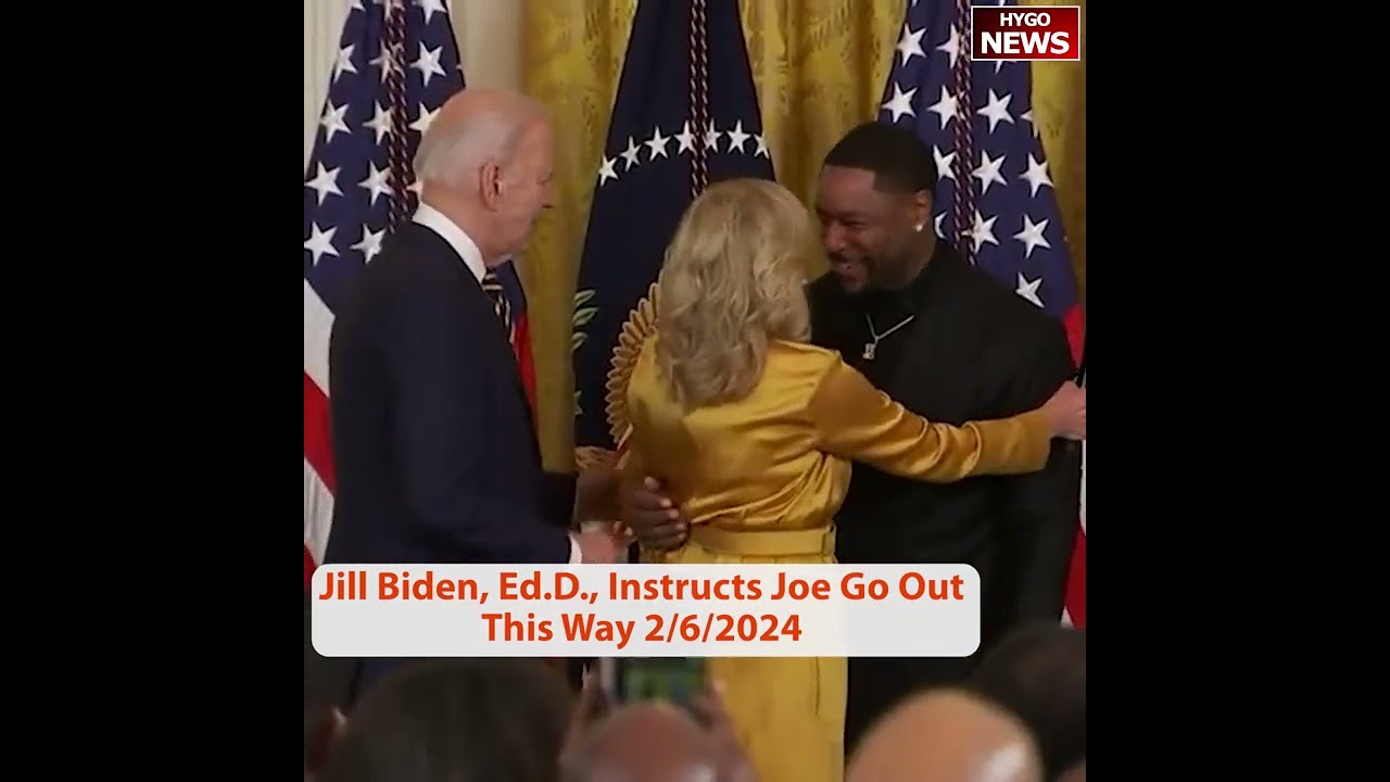 Jill Bosses Joe Biden: “Go Out This Way”; Biden Mispronounces Kamala, I Love Her; Schumer Fix Border