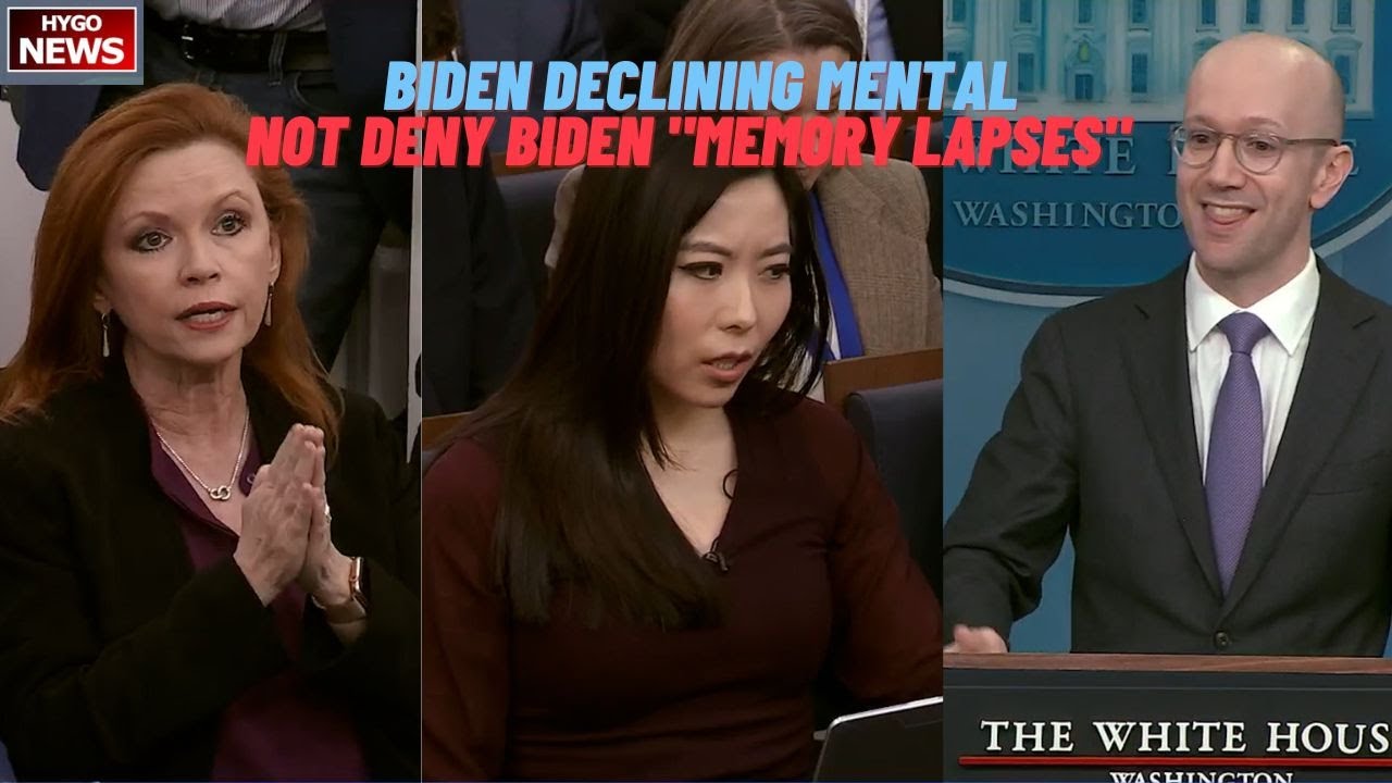 WH: “I Can’t Explain Why” Report Biden Declining Mental, Won’t Deny Biden Had “Memory Lapses”