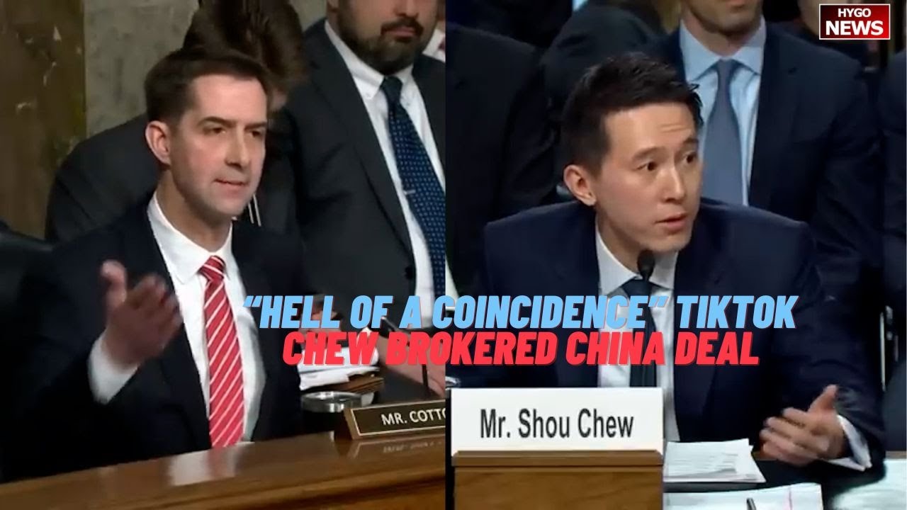 all companies being sued by FTC but Tiktok is not. “hell of a coincidence” Chew became TikTok CEO