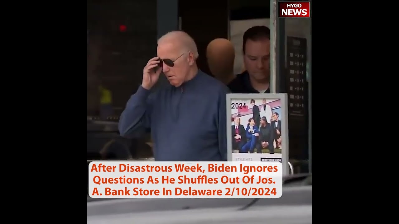 Biden Mumbles Incoherently From Notecard, Ignores Questions; Just Media on Biden’s Mental Fitness