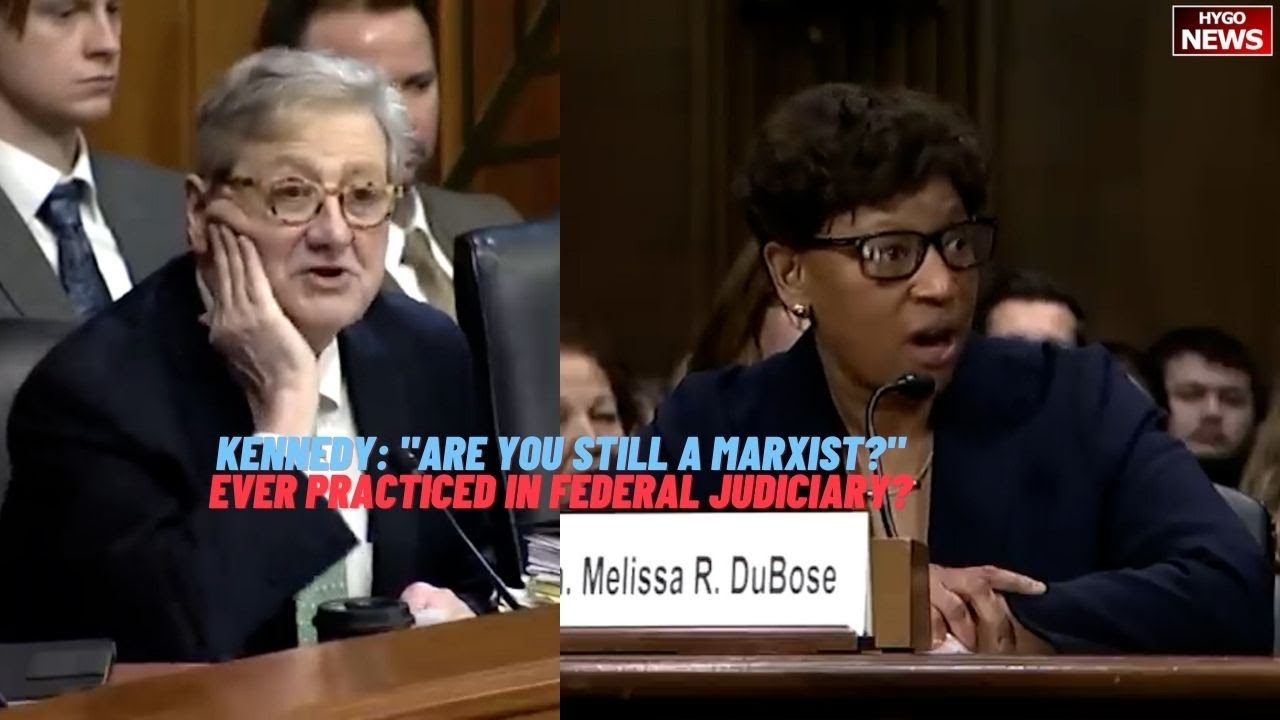 Kennedy questions DuBose “Are you still a Marxist?”, ever practiced in federal judiciary?