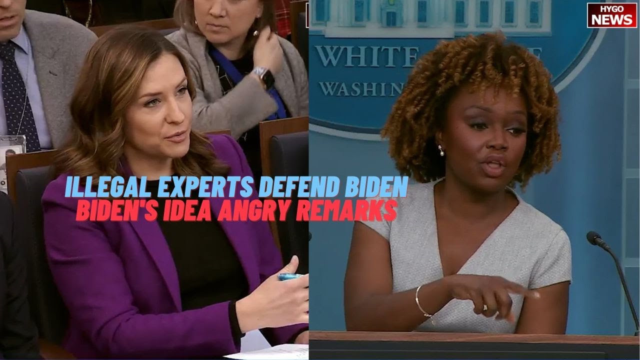 KJP: “Illegal Experts” Defending Biden; Biden’s Idea To Give Angry, Incoherent Remarks