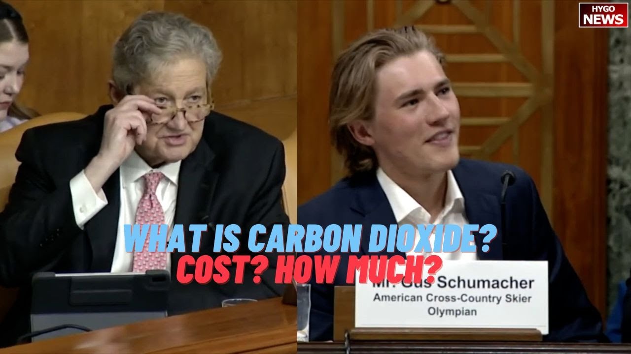 Kennedy questions Schumacher on climate change, what is carbon dioxide?